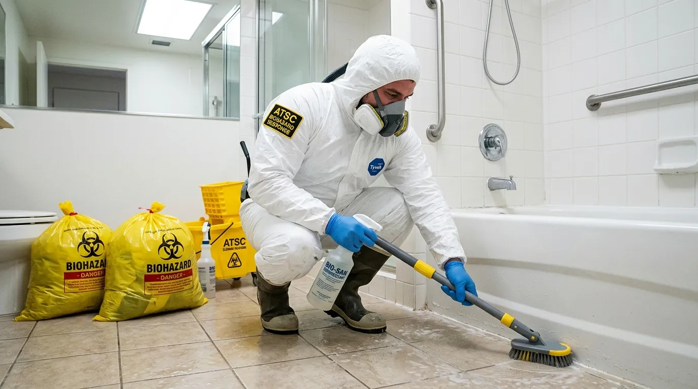 Decontamination equipment deployed for Blood Cleanup in Birdsboro